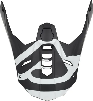 Zdjęcie produktu dla ACERBIS Czarna/biała osłona na kask AIRSTRIKE-C