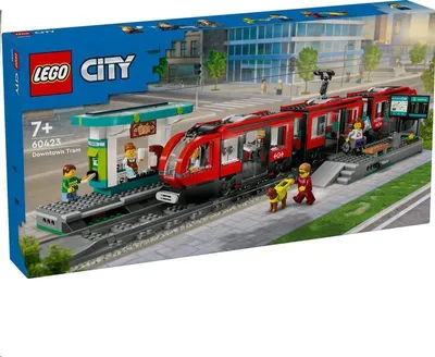 Zdjęcie produktu dla LEGO® City 60423 Tramwaj z przystankiem