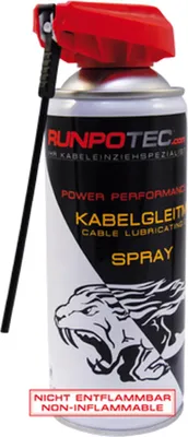 Obrázok produktu pre RUNPOTEC sprej na kĺzavosť káblov 400 ml, 1 ks.