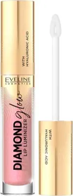 Produktbild von Eveline Cosmetics Hyaluron Lippen-Gloss in Glamour Honig 08, 4,5 ml