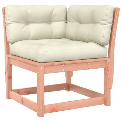 Produktbild von vidaXL Garten-Ecksofa mit Kissen 73x73x78 cm Massivholz Douglasie
