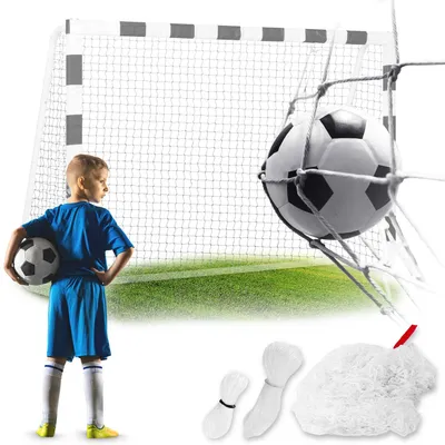 Productafbeelding van Neo-Sport 1480 Net voor voetbaldoel, afmetingen 180 x 120 x 60 cm