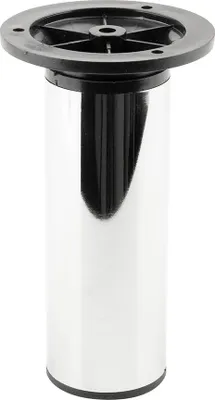 Image de Pied de meuble FS017 100 mm réglable chrome brillant