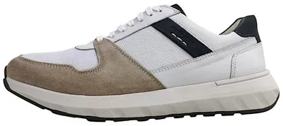 Immagine prodotto di Josef Seibel Cameron 10: scarpe da uomo, modello sportivo con lacci, colore bianco, ideali per il tempo libero