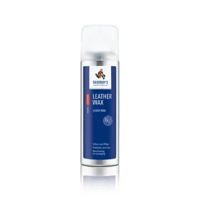 Produktbild von Shoeboy'S Shoe leather wax - Schützendes Pflegespray für Glattleder - 150ml