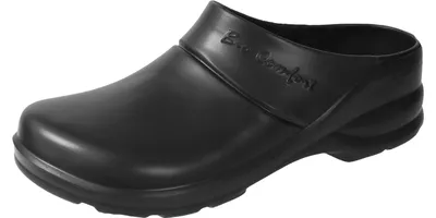 Produktbild von Ladeheid Damen und Herren leichte Eva Clogs Gartenclogs Gartenschuhe LA-858 (Schwarz, 36)