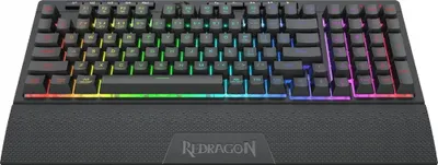 Produktbild von REDRAGON K515-RGB SHIVA 98, Kabelgebunden, USB, Membran Key Switch, Schwarz