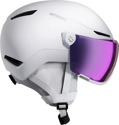 Produktbild von Atomic Revent Stereo Helm Mit Visier Weiß 55-59 cm Weiß 55-59 cm