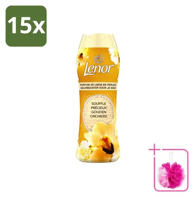 Produktbild von 15 x Lenor Wäscheparfüm Goldene Orchidee - Sparpackung - 15 Stücke
