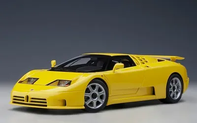 Produktbild von AUTOart 70918 - 1/18 Bugatti EB110 SS (Giallo Bugatti) - Neu