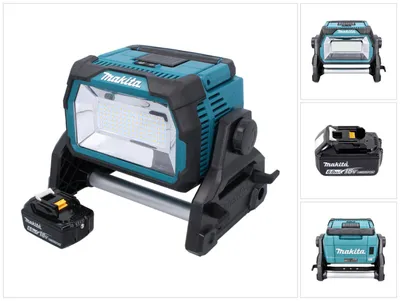 Produktbild von Makita DML 809 G1 Akku LED Baustrahler 18 V 10000 lm + 1x Akku 6,0 Ah - ohne Ladegerät