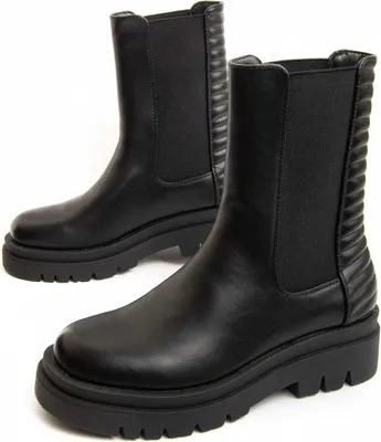 Produktbild von Montevita Plateau-Ankle-Boot Marine4 Schwarz
