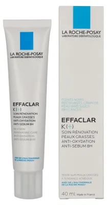 Produktbild von La Roche-Posay 3337875613491, Unisex, Mischhaut, ölige Haut, Creme, Anti-Mitesser, Anti-Makel, Exfoliation, Feuchtigkeitsspendend, Glättend, Röhre, AQUA / WATER, PROPYLENE GLYCOL, OCTYLDODECANOL, DIMETHICONE, PEG-100 STEARATE, GLYCERYL STEARATE,...