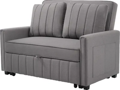 Produktbild von Sweiko Multifunktionales Klappsofabett mit Schlaffunktion, sofa,ideal für kleine Räume, geeignet für Zuhause oder Wohnheime, verstellbare Rückenlehne, 180 x 127 cm bequemes Sofabett.