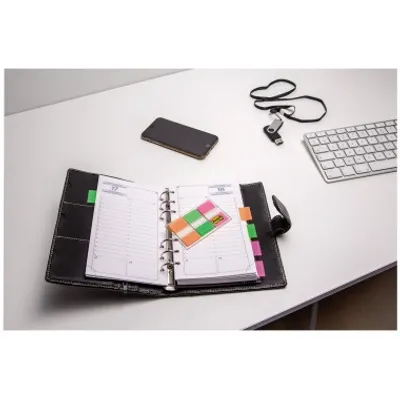 Immagine prodotto di Strisce adesive Post-it Indice, 25,4 x 43,2 mm, 3 colori