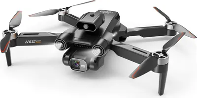 Zdjęcie produktu dla L632 Rc Drone Bezgotówkowe przeszkody Unikanie 4k Dual Camera Aerial Photography Aircraft Black 2 Baterie