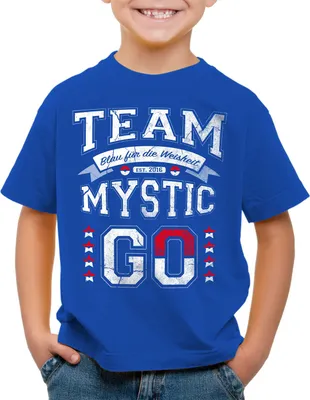 Produktbild von style3 Team Blau Mystic Kinder T-Shirt Weisheit
