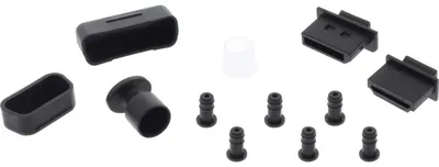 Productafbeelding van InLine® 59941H Stofbeschermingsset, voor audio/video-interfaces, 12-delig