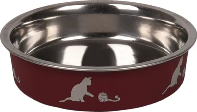 Produktbild von Topf Katze kena rot 11,5 cm 160 ml Katze