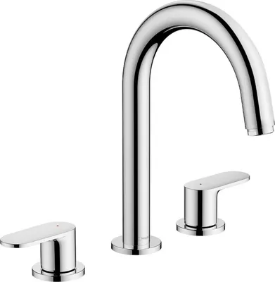 Zdjęcie produktu dla Hansgrohe Vernis Blend 3-otworowa bateria umywalkowa z kompletem odpływowym