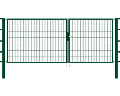 Obrázek produktu pro Alberts 648282, flexibilní brána s příslušenstvím, zelená, šířka 350 cm, výška 140 cm