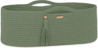 Immagine prodotto di Culla boho fatta a mano in cotone - incluso materasso antibatterico