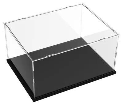 Obrázek produktu pro Omgoods - Akrylová vitrína pro sběratelské předměty a figurky - 30x40x20 cm, černá