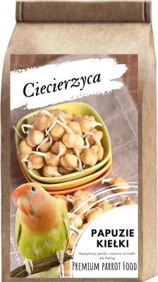 Produktbild von Premium Papageienfutter | Kichererbsen | Sprossensamen | Für Papageien 50G