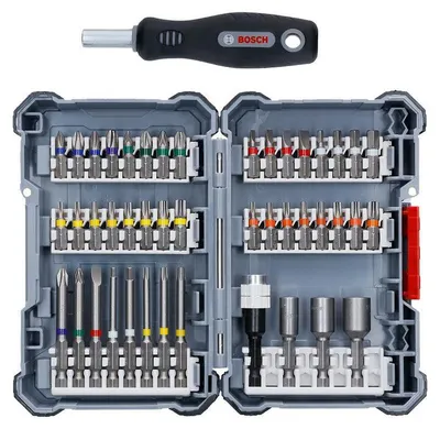 Image de Jeu d' embouts avec tournevis BOSCH 2607017692 45 pièces