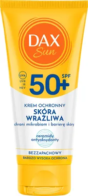 Produktbild von DAX Sonnenschutz-Gesichtscreme für empfindliche Haut LSF 50+ Ceramide 50 ml