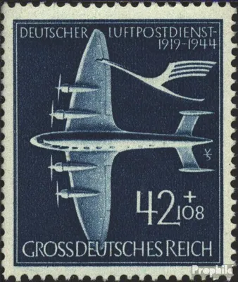 Produktbild von Briefmarken Deutsches Reich 1944 Mi 868 postfrisch 25 Jahre Deutscher Luftpostdienst