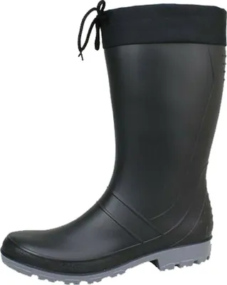 Produktbild von Bockstiegel Gummistiefel in Übergrößen Schwarz/Dunkelgrau Axel-M 10006_15 große Damenschuhe / Herrenschuhe