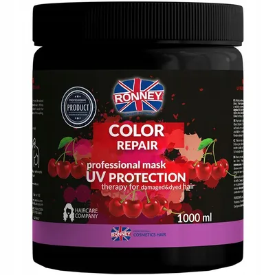Produktbild von Ronney Professional Haarmaske - Color Repair UV Protection 1000 ml