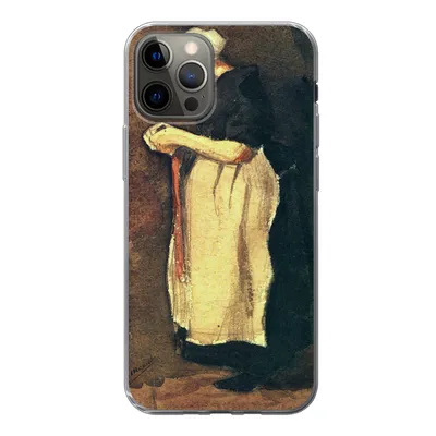 Produktbild von MuchoWow® Handyhülle Schutzhülle Hülle für iPhone 13 Pro Die Scheveningerin - Vincent van Gogh Silikon Softcase Handy Hülle - Handy-Tasche