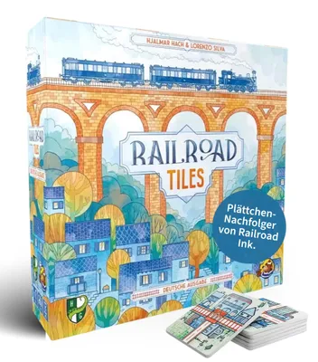 Obrázok produktu pre Carletto Railroad Tiles, Stolová hra, 8 rok / roky, 45 min