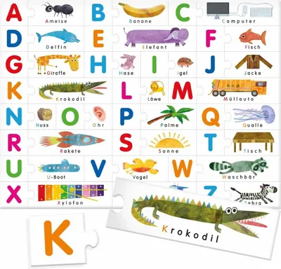 Produktbild von Headu Fühl-ABC Montessori erste Wörter lesen