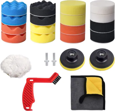 Produktbild von Polierschwamm Auto Polierschwamm Set für ultimative Lackpflege - 30-teiliges Kit