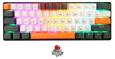 Obrázok produktu pre Mechanická klávesnica MEDIA-TECH 60% MT1258