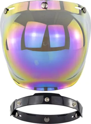 Image de Open Face Helm Visier Motorradblasenschild Helme Accessorie Accessorie