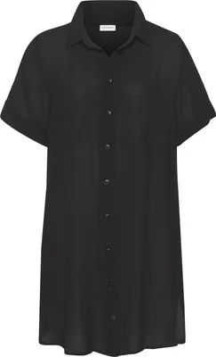 Produktbild von LASCANA Longbluse schwarz Größe 40