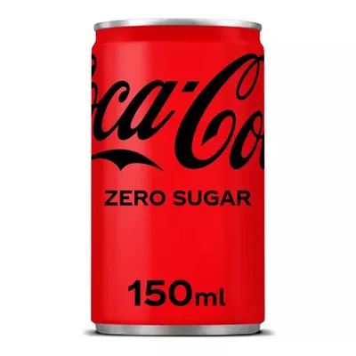 Immagine prodotto di Bevanda analcolica Coca Cola Zero Blik 150ml | 24 pezzi