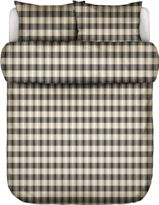 Produktbild von Marc O' Polo Flanell-Bettwäsche-Garnitur Hillan Farbe Black Größe 155x220+80x80