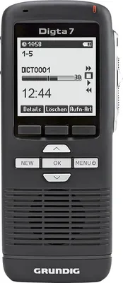 Produktbild von Grundig Handdiktiergerät Digta 7 PDM7020-12 Type 702 digital schwarz