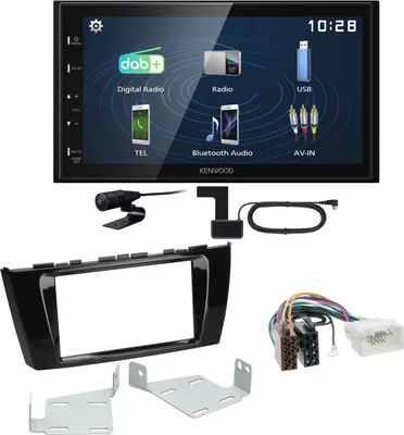 Produktbild von Kenwood DMX129DAB DAB+ Bluetooth USB Einbauset für Mitsubishi Space Star
