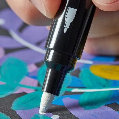 Obrázek produktu pro Sharpie 2218123, 1 kusů, Černá, Kulatý, Inkoust na bázi akrylu