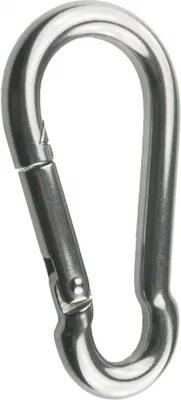 Produktbild von Karabinerhaken Karabiner Edelstahl A4 offenes Auge ARBO-INOX® Größe - 11x120mm