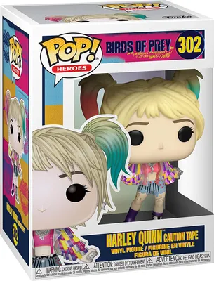 Produktbild von Birds of Prey - Harley Quinn (Caution Tape) 302 - Funko Pop! - Vinyl Figur