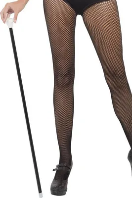 Produktbild von Schwarzer Burlesque Tanzstock 80cm