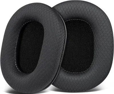Bequeme Ohrpolster für Audio Technica Kopfhörer - Langlebiges Mesh, Hochwertiger Schaum, Verbesserte Geräuschisolierung