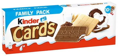 Produktbild von kinder Cards Family Pack 10x2er